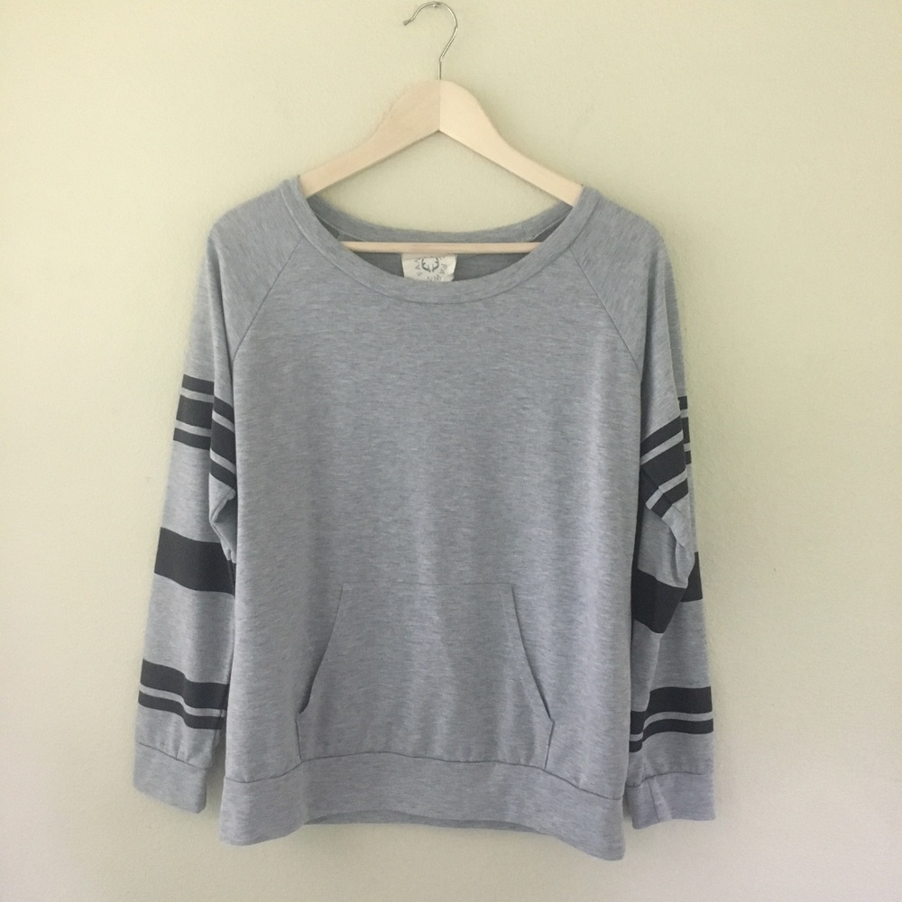 Fantastic Fawn Varsity Sweatshirt w/Front Pocket - Picture 4 of 8